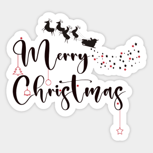 Merry christmas | Liverpool christmas Sticker